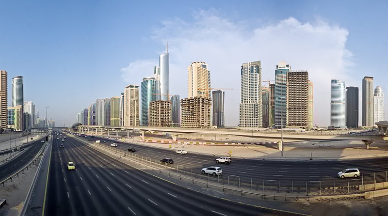 Sheikh Zayed Road water sealing
