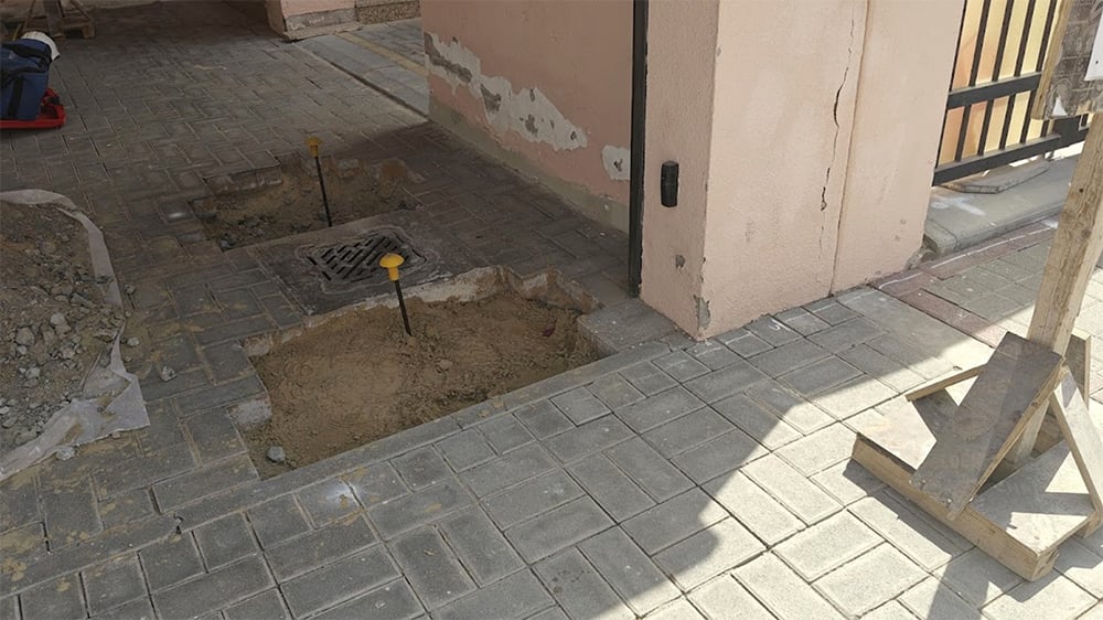 UAE villa pad foundation repair treatment by Geobear