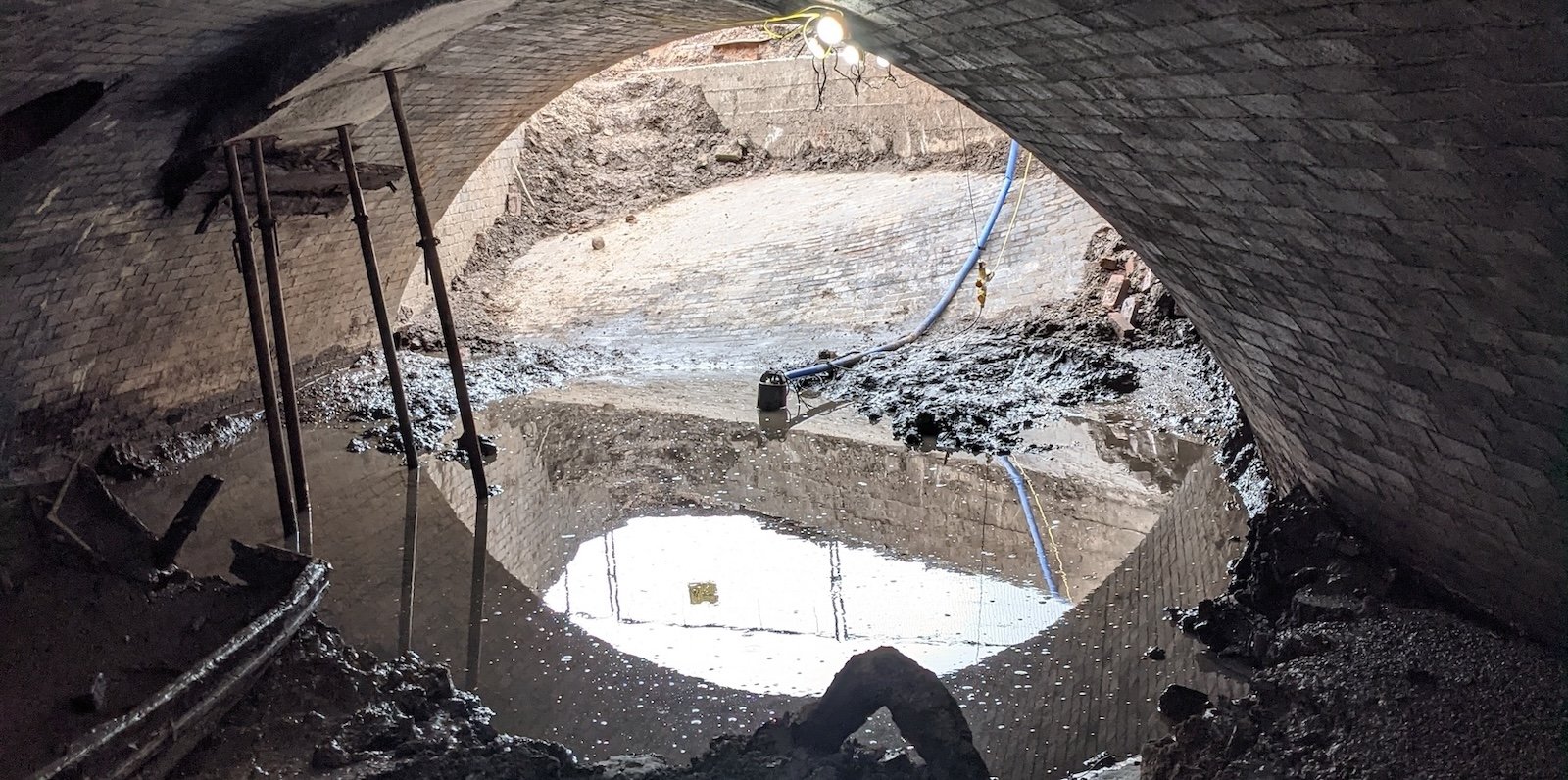 Infra culvert void