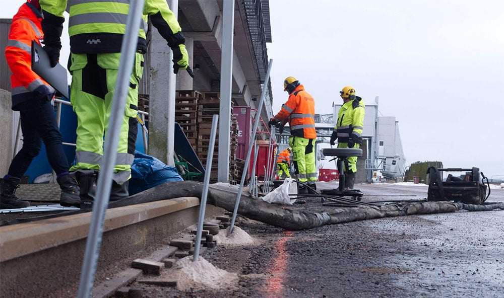 matkustajasilta nosto ja stabilointi geobear