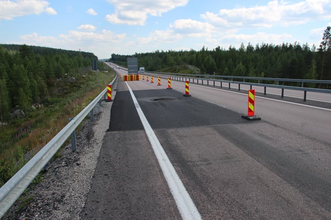 Nelostie: Geobear korjasi toistuvat painumat 2 päivässä