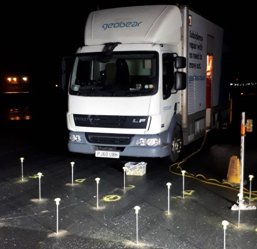 Geobear airport slab