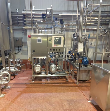 Clean remediation of sinking floors in food production facilities