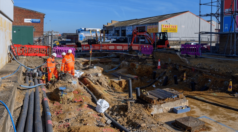 Geobear Stabilises Sewer Compromised by Flood