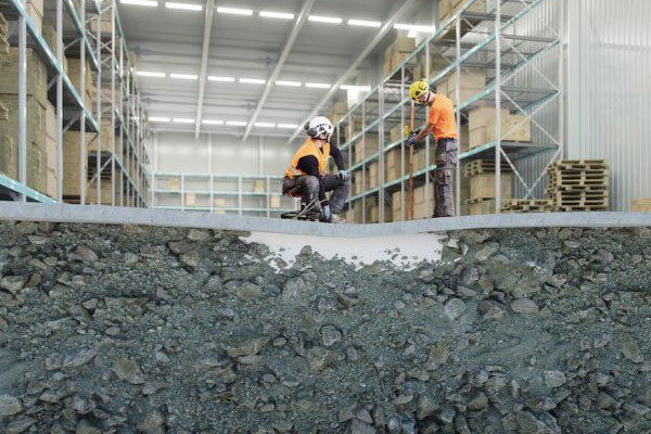 The In and Out Job, Slabs Relevelled Overnight