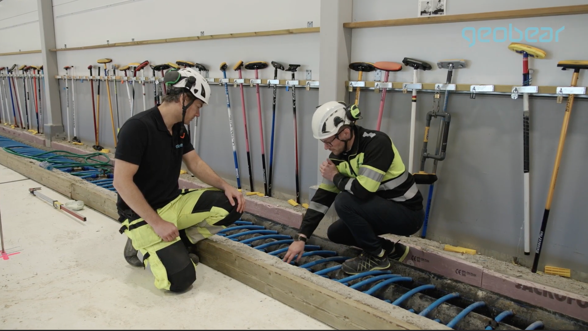 System chłodzenia w sali curlingowej Umea