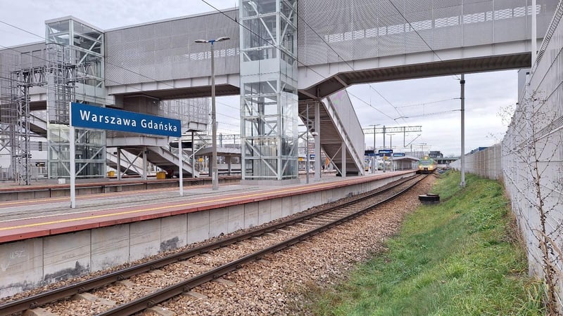 Uszczelnienie awaryjne obudowy wykopu na stacji Warszawa Gdańska