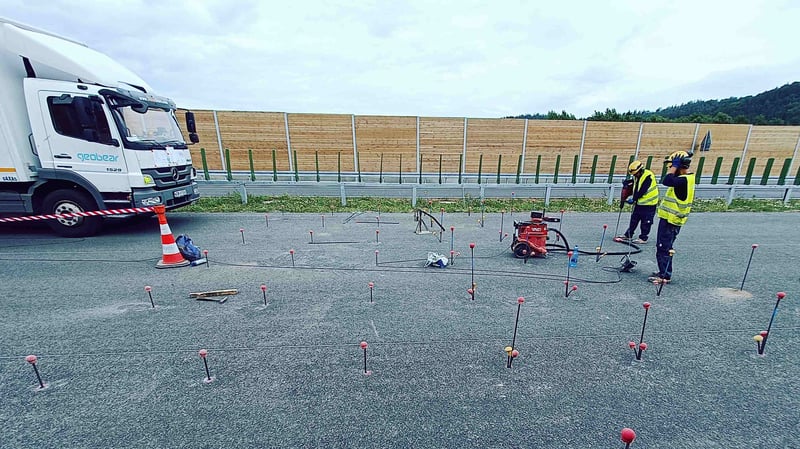 Stabilizacja nasypu drogi ekspresowej S3 w 4 dni