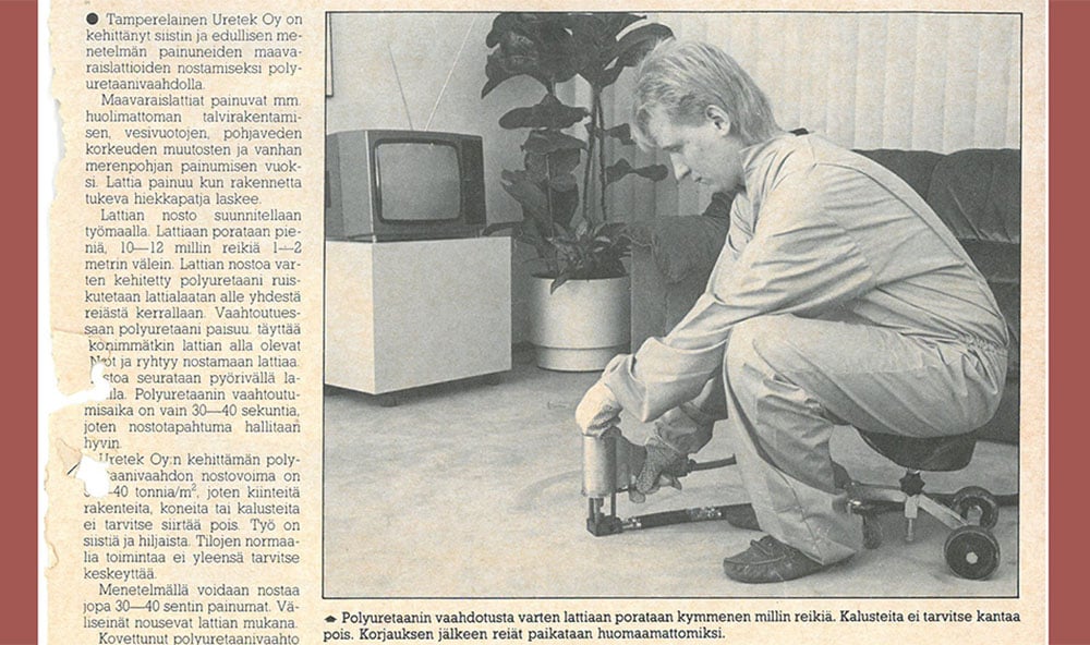 Geobear artikel i tidning