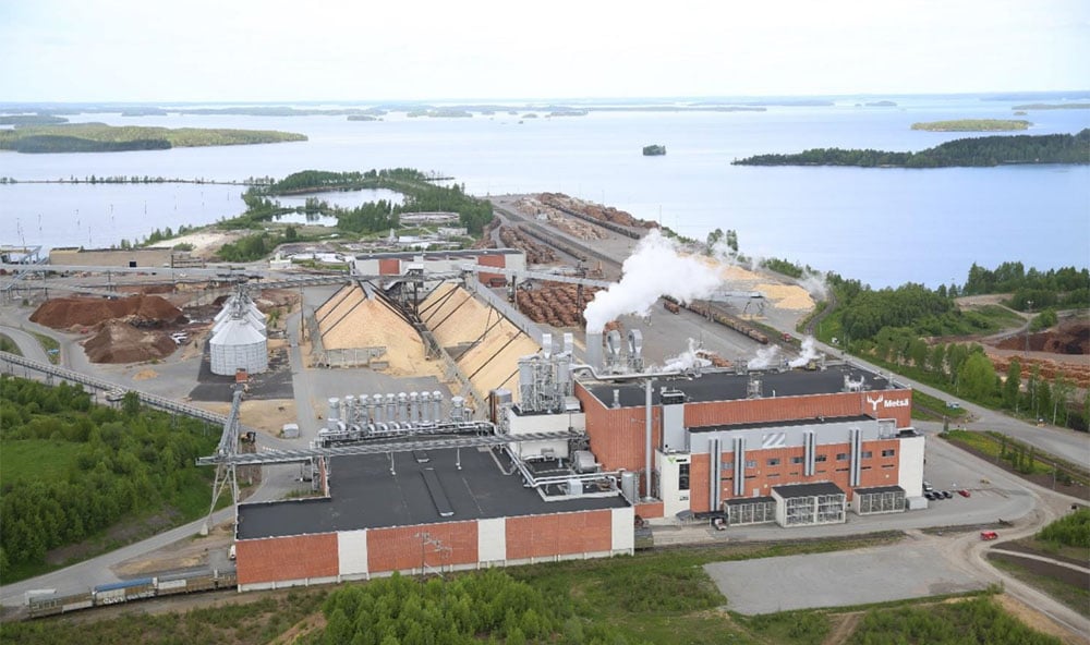 Metsäfabriken i Finland Geobear