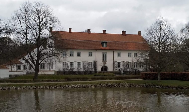 Markförstärkning vid Skabersjö slott