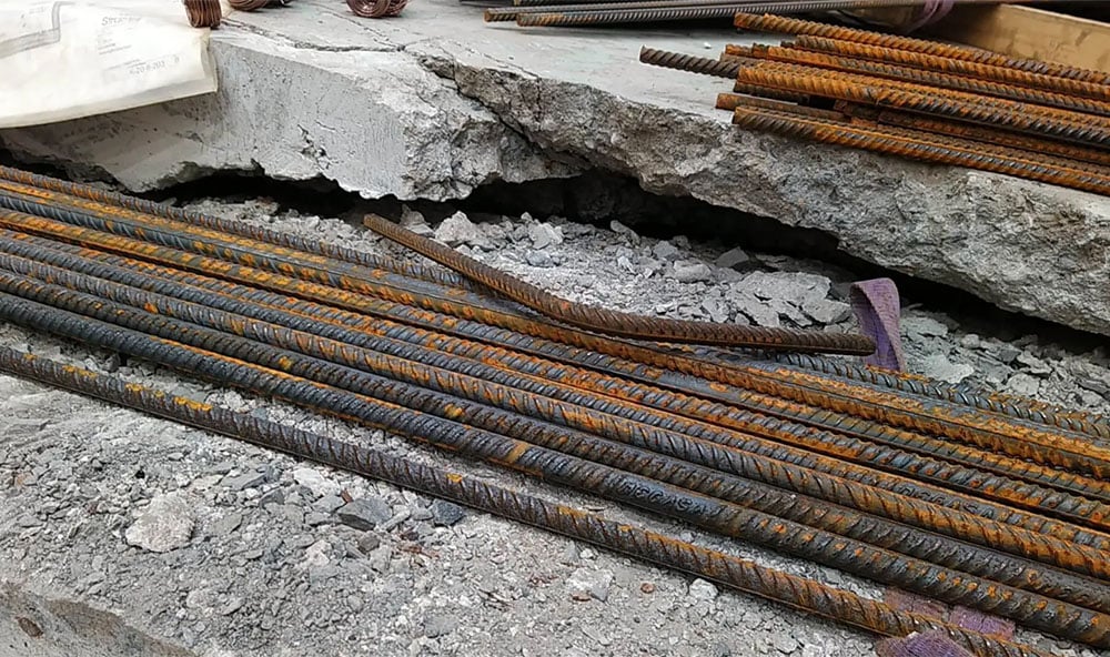 Valmet produktionslokal Geobear markförstärkning