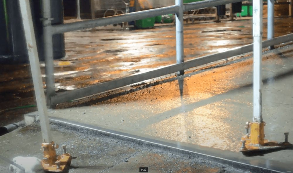 coop stuvsta entré innan geopolymerinjektering