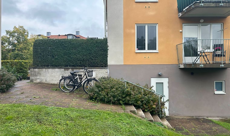 Markförstärkning hos BRF i Bromma