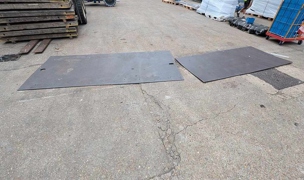 Tomrumsfyllning företags- och industrigolv.