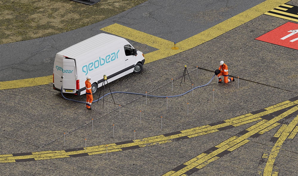 Geobear flygplats 3D