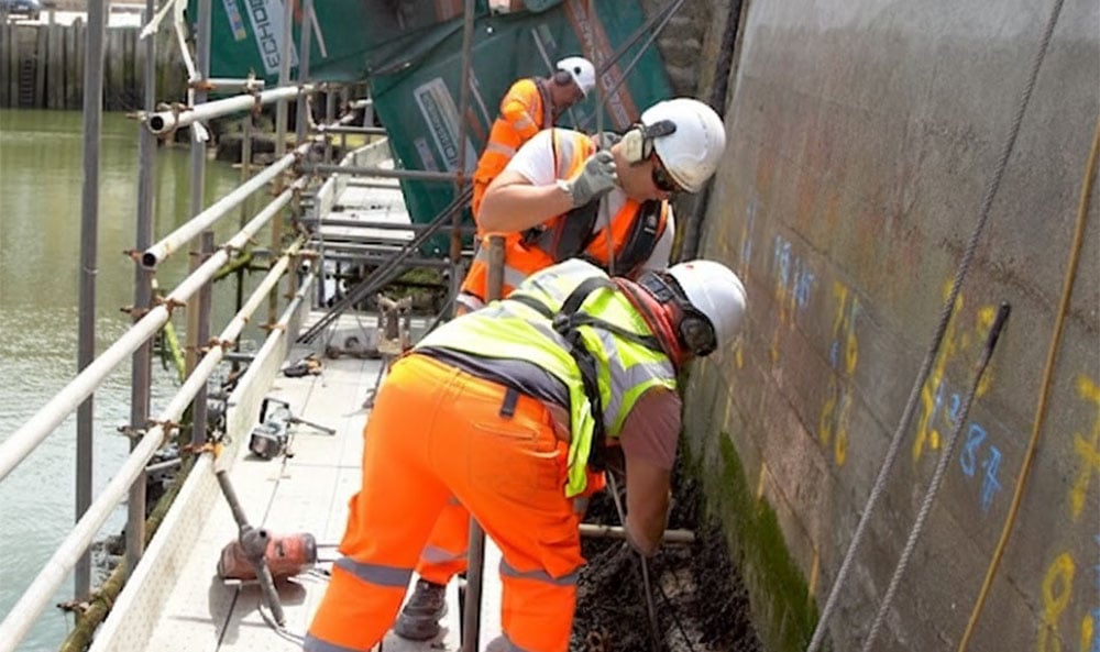 Geobear hamnar och terminaler, hamnunderhåll