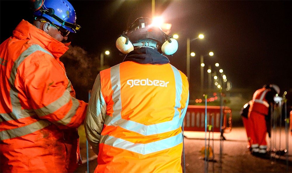 Geobear infrastruktur vägar &amp; motorvägar