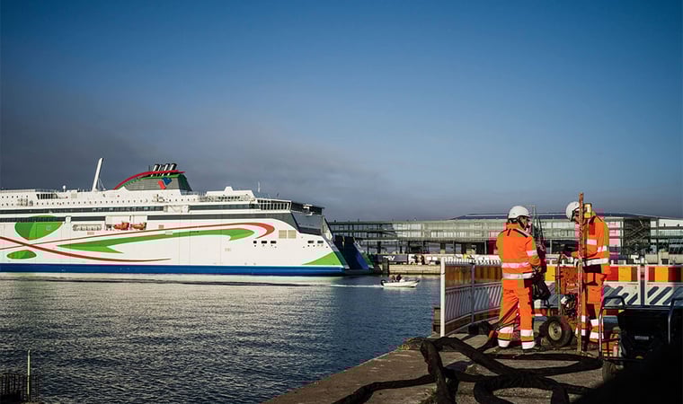 Hernesaari: Laiturin tukiseinän eroosio korjattiin nopeasti