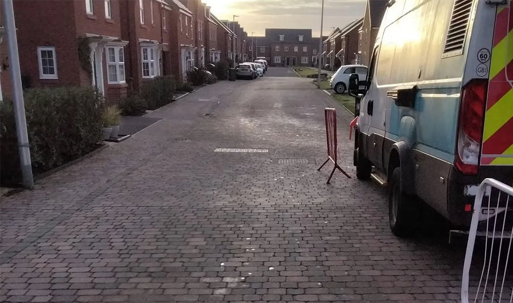 Stabilisering av rörbuktning Geobear