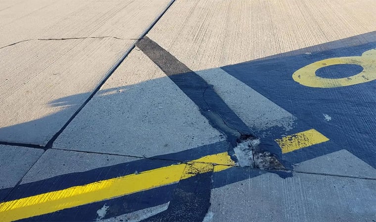 Stabilisering av mark vid flygplats