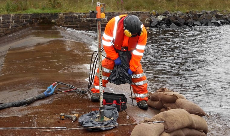 Cobbinshaw Reservoir water sealing