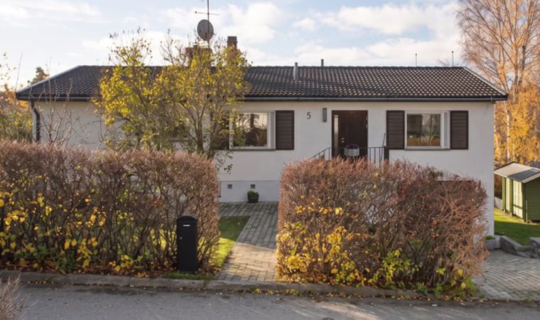 Sättningsskador på villa i Spånga