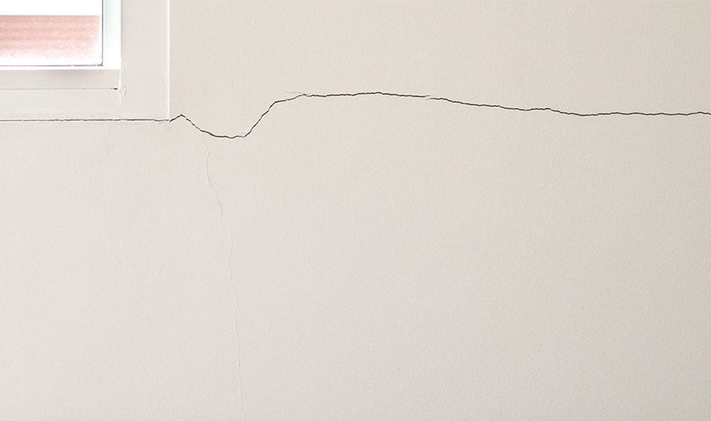 resi - horisontella sprickor