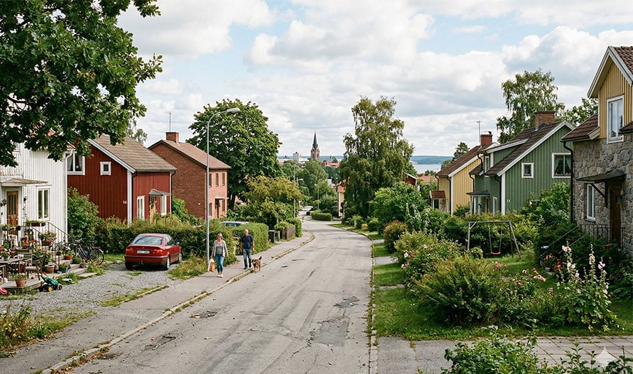 Professionell mark- och grundförstärkning för villa och hus i Gävle med Geobear – stabilisering av sättningsskador, lagning av sprickor i husgrund och förstärkning av betongplatta med geopolymerinjektering utan grävning, för en snabb, ren och störningsfri lösning som skyddar ditt hem.