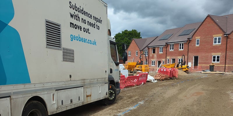 Ground improvement for settled utility trenches