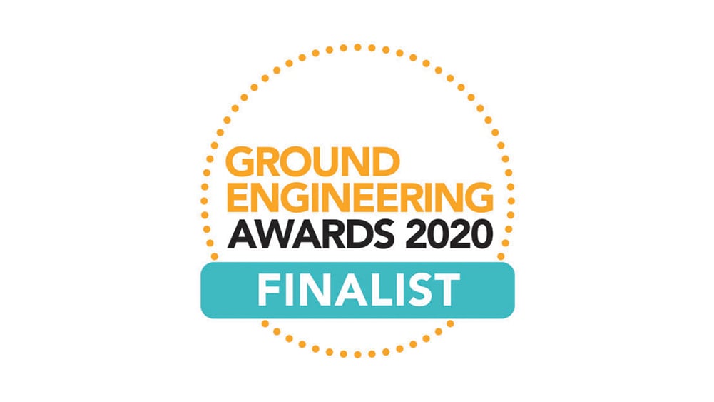 Ground engineering awards finalist 2020 logo
