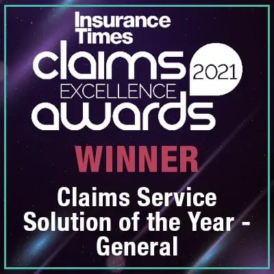 insurance times claims awards 2021 winner logo