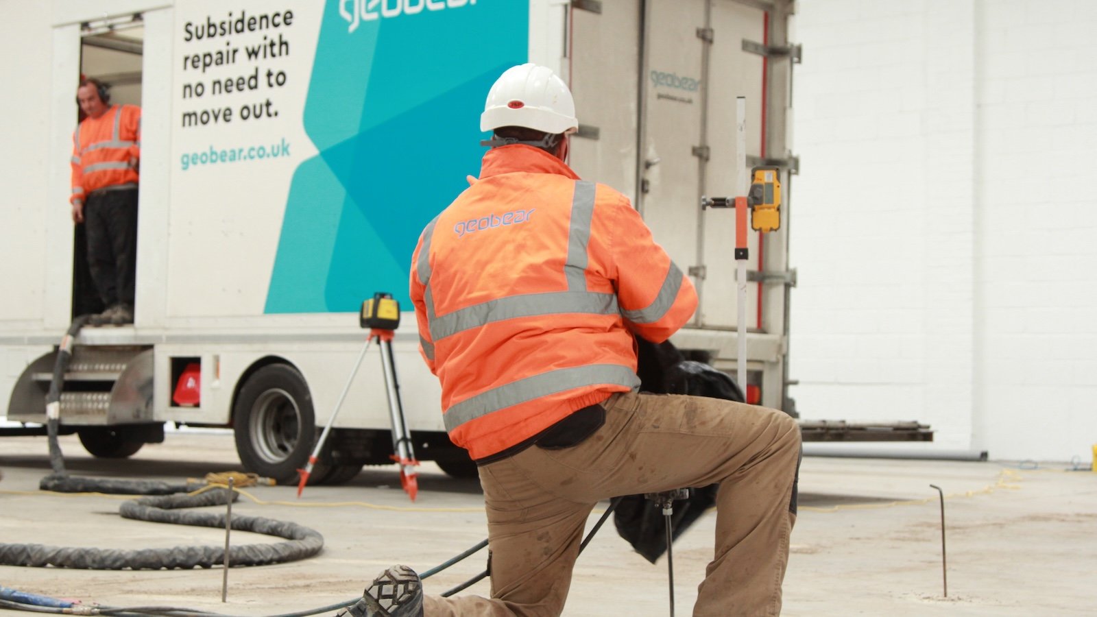 Sinking floor due to poorly compacted fill