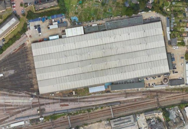 Rail depot foundations strengthened without mini piling