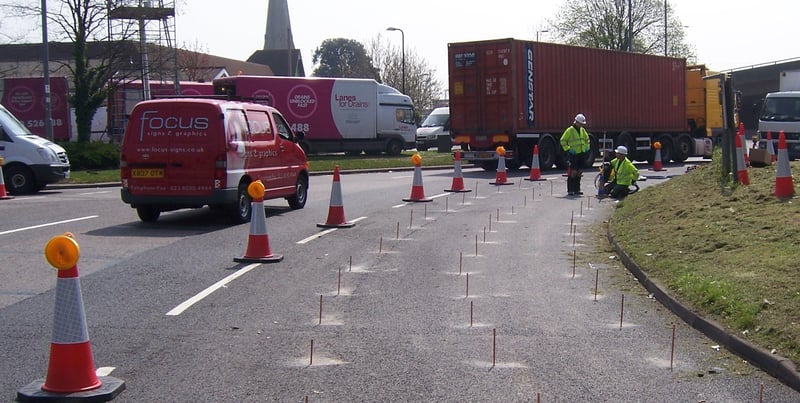 Road stabilisation – Southampton docks approach