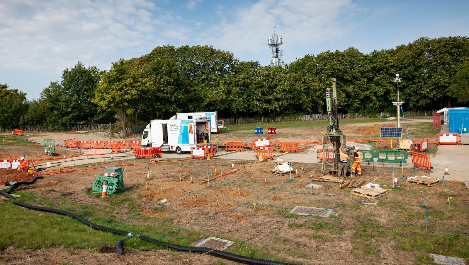 Infra sinkhole ayelsford