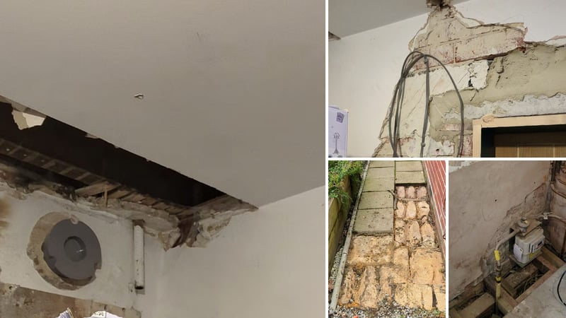 Ground improvement for a subsidence affected home