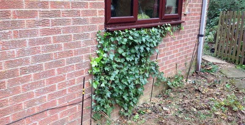 Semi-detached house subsidence cured