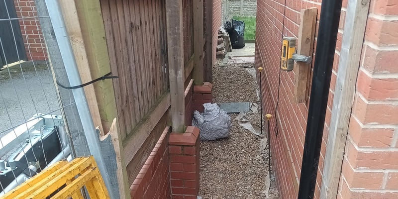 Raft foundation re-levelling – new-build house