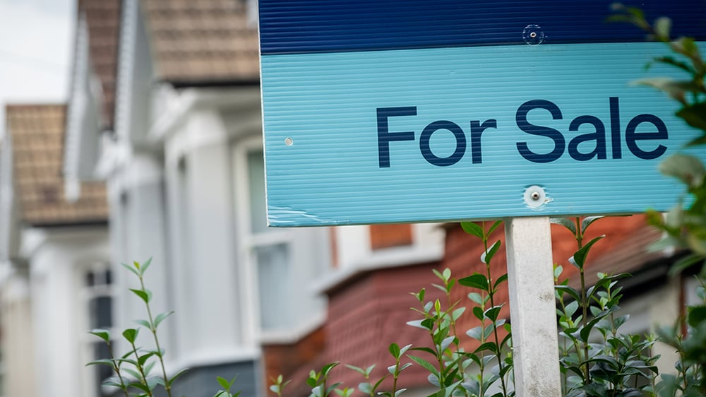 resi for sale sign AS