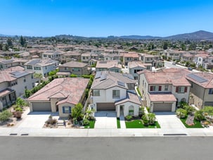 Residential planned neighborhood in San Diego County California
