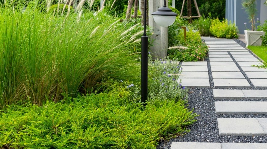 Geobear's solution tackles foundation problems without replacing landscaping