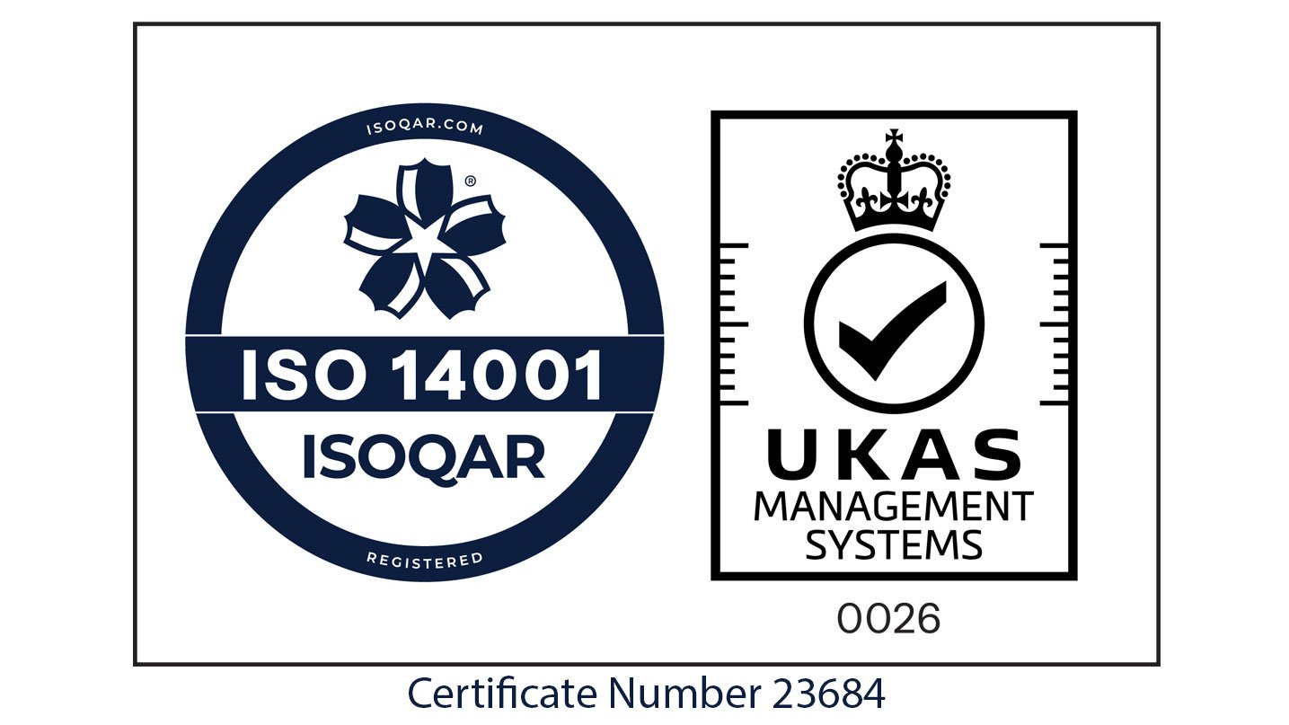 ISO 14001 badge